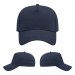 USA-made 5L Navy Chino baseball cap, virtual view, manufactured in Newark NJ