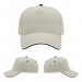 USA-made 5L Putty-Black Chino baseball cap, virtual view, manufactured in Newark NJ