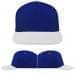 USA Made Royal Blue-White Low Crown 5 Panel Cap