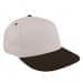Putty Low Crown 5 Panel-Black Visor, Eyelets