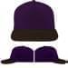 USA Made Purple-Black Low Crown 5 Panel Cap