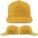 USA Made Athletic Gold Low Crown 5 Panel Cap