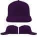 USA Made Purple Low Crown 5 Panel Cap