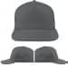 USA Made Light Gray Low Crown 5 Panel Cap