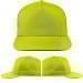 USA Made Safety Green Low Crown 5 Panel Cap
