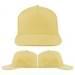 USA Made Maize Low Crown 5 Panel Cap