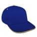 Royal Blue Low Crown 5 Panel-Athletic Gold Sandwich, Eyelets