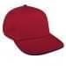 Red Low Crown 5 Panel-Navy Sandwich, Eyelets