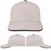 USA Made Putty-Dark Gray Low Crown 5 Panel Cap