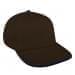 Black Low Crown 5 Panel-Royal Blue Sandwich, Eyelets