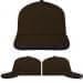 USA Made Black-Royal Blue Low Crown 5 Panel Cap