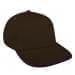 Black Low Crown 5 Panel-Purple Sandwich, Eyelets