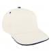 White Low Crown 5 Panel-Royal Blue Sandwich, Eyelets