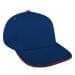 Navy Low Crown 5 Panel-Red Sandwich, Eyelets