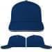 USA Made Navy-Light Gray Low Crown 5 Panel Cap