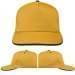 USA Made Athletic Gold-Navy Low Crown 5 Panel Cap