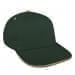 Hunter Green Low Crown 5 Panel-Khaki Sandwich, Eyelets