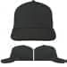 USA Made Dark Gray-Black Low Crown 5 Panel Cap