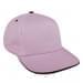Pink Low Crown 5 Panel-Black Sandwich, Eyelets