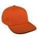 Orange-Black Ripstop Self Strap Skate Hat