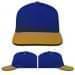 USA Made Royal Blue-Athletic Gold Low Crown 5 Panel Cap