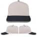 USA Made Putty-Dark Gray Low Crown 5 Panel Cap