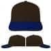 USA Made Black-Royal Blue Low Crown 5 Panel Cap