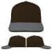 USA Made Black-Light Gray Low Crown 5 Panel Cap