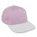 Pink Low Crown 5 Panel-White Visor, Eyelets