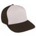 Putty Low Crown 5 Panel-Black Back Half, Visor