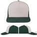 USA Made Putty-Hunter Green Low Crown 5 Panel Cap