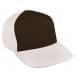 Black Low Crown 5 Panel-Putty Back Half, Visor