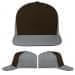 USA Made Black-Light Gray Low Crown 5 Panel Cap