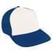 White Low Crown 5 Panel-Navy Back Half, Visor