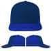 USA Made Navy-Royal Blue Low Crown 5 Panel Cap