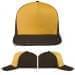USA Made Athletic Gold-Black Low Crown 5 Panel Cap