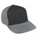 Dark Gray Low Crown 5 Panel-Light Gray Back Half, Visor