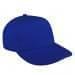 Royal Blue Low Crown 5 Panel-Red Stitching, Eyelets