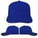 USA Made Royal Blue-Red Low Crown 5 Panel Cap