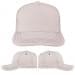 USA Made Putty-Black Low Crown 5 Panel Cap