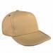 Khaki Low Crown 5 Panel-Navy Stitching, Eyelets