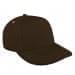 Black Low Crown 5 Panel-Athletic Gold Stitching, Eyelets