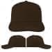 USA Made Black-Pink Low Crown 5 Panel Cap
