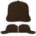 USA Made Black-Purple Low Crown 5 Panel Cap
