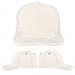 USA Made White-Royal Blue Low Crown 5 Panel Cap