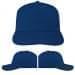 USA Made Navy-Red Low Crown 5 Panel Cap