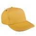 Athletic Gold Low Crown 5 Panel-Black Stitching, Eyelets