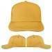 USA Made Athletic Gold-Navy Low Crown 5 Panel Cap