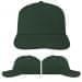 USA Made Hunter Green-Khaki Low Crown 5 Panel Cap