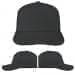 USA Made Dark Gray-Black Low Crown 5 Panel Cap